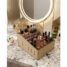 Linea Craft Ahşap Masaüstü Organizer 21 Bölmeli