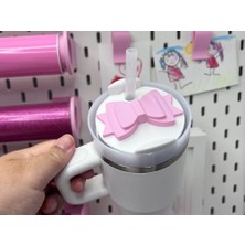 Fiyonk Bardak Kapak Süsü – 20OZ / 30OZ Uyumlu Topper