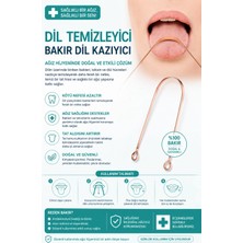 Magicool Bakır Dil Temizleme Aparatı – Dil Temizleyici – Ağız Bakım Aparatı – Dil Kazıyıcı –