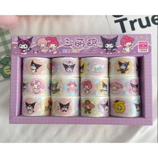 Facnspt Sanrio Karakterli Sticker Rulosu – Tekli Satış