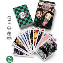 Iskambil Poker Kartı Anime Demon Slayer Figürlü