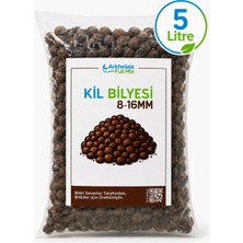 Arkhelais Kil Bilyesi - Orkide Toprağı - Orkide Yetiştirme - Drenaj Taşı - Hidroton - 8-16 mm - 5 L