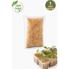 Arkhelais Bitki Yetiştirme Lifi 1 Litre Doğal Çimlendirme Harcı Fide ve Saksı Bitkileri Için
