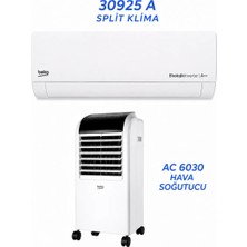 Beko 30925 A Ekolojik A++ 9000 Btu Duvar Tipi Klima Ac 6030 Hava Serinletici Hediye