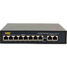 Baff POE-082GB 8 Port + 2 Port Gıgabıt Poe Swıtch