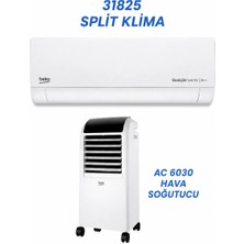 Beko 31825 Ekolojik A++ 18000 Btu Duvar Tipi Klima Ac 6030 Hava Serinletici Hediye