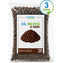 Arkhelais Kil Bilyesi - Orkide Toprağı - Orkide Yetiştirme - Drenaj Taşı - Hidroton - 8-16 mm - 3 Litre