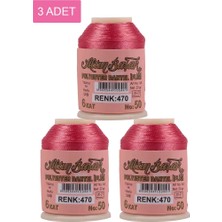 Beta Moda Hub 3 Adet Altınbaşak Oya ve Dantel Ipi 20 gr - Royaleks - No: 470