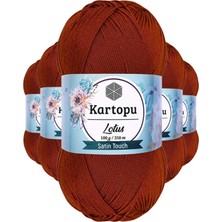 Beta Moda Hub 5 Adet Lotus Bikini Büstiyer Bluz Örgü Ipi  K834 Taba