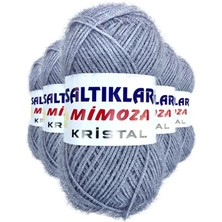Beta Moda Hub 5 Adet Mimoza Kristal Işıltılı Şal Patik Yelek Ipi 06
