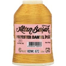 Beta Moda Hub Altınbaşak Oya ve Dantel Ipi 20 gr - Royaleks - No: 672