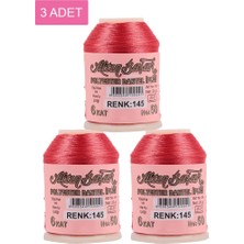 Beta Moda Hub 3 Adet Altınbaşak Oya ve Dantel Ipi 20 gr - Royaleks - No: 145