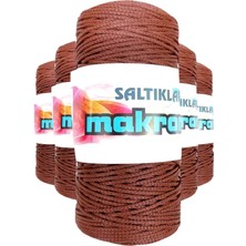 Beta Moda Hub 5 Adet Polyester Makrome Ipi 2060 Taba 100 gr