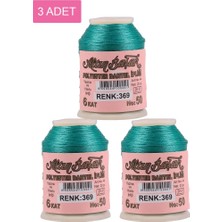 Beta Moda Hub 3 Adet Altınbaşak Oya ve Dantel Ipi 20 gr - Royaleks - No: 369