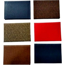 Gülpaş Sert Bez Kapak Defter 72 Yaprak Çizgili 11X16,5CM Karışık - 2 Adet