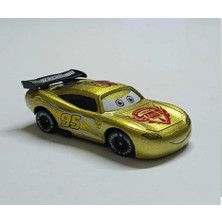 Pasifik Sarı Renk Şimşek Mcqueen Oyuncak Araba Metal
