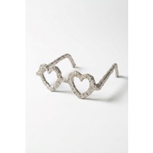 sembol Silver Döküm Gözlük Obje (17X17X6 Cm)