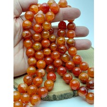 Yaşam Tohumu Akik Taşı Dizi 14MM (62144)