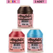 Beta Moda Hub 3 Adet Altınbaşak Oya ve Dantel Ipi 20 gr - Royaleks - No: 031 - 131 - 956