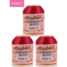 Beta Moda Hub 3 Adet Altınbaşak Oya ve Dantel Ipi 20 gr - Royaleks - No: 074