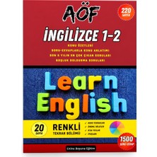 Enine Boyuna Eğitim Aöf Ingilizce 1-2 Yardımcı Kitap
