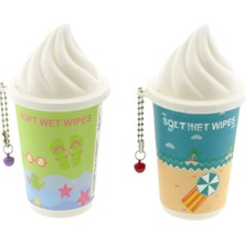 Vagon Soft We Wipes-2 Islak Mendil Dondurma Bardağı - 1 Adet