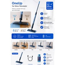 Philips Kablosuz Elektrikli Mop – Temiz ve Kirli Suyu Ayrı Toplayan Teknoloji, 70 Dakika Çalışma Süresi, Hafif Tasarım, Sert Zeminler Için Derinlemesine Temizlik