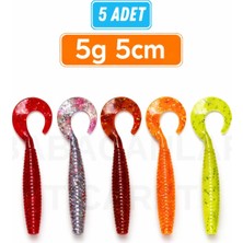 Arkhelais Kıvrak Kuyruk 5 cm 5 gr – Levrek ve Tatlı Su Uyumlu