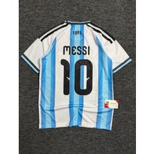 Rodak Spor Messi 10 Arjantin 2026 Dünya Kupası Ev Sahibi T-Shirt