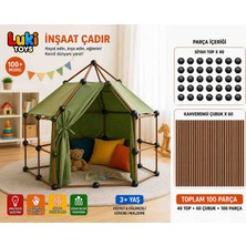 Lunki Toys 100 Parça Zeka Geliştirici Oyun Çadırı