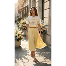 Noya Atelier Baskılı Taş Detaylı Kadıntişört
