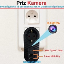 Ucuzcu Market USB Girişli Priz Kamera