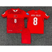 Rodak Spor Arda Güler 8 Türkiye 2026 Dünya Kupası Şortlu Çocuk T-Shirt
