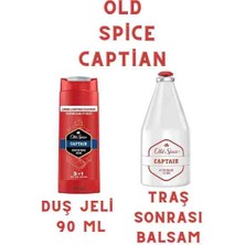 Old Spice Captian Dus Jeli 90 ml & Traş Sonrası Balsam 100 ml