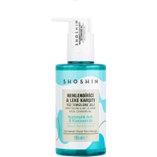 Shoshin Nemlendirici ve Leke Karşıtı Hyalüronik Asit ve Niasinamid Içeren 195 Ml'lik Bir Yüz Temizleme Jeli