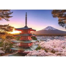Esranın Dünyası 1000 Parçalı Japon Kiraz Ağacı Temalı Puzzle