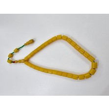 Zeyzun Usta Imzalı Sıkma Kehribar Tespih 9,5 x 10,5 mm