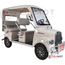 Arora Galaxy 4 Tekerlekli Elektrikli Otomobil 1500W 72V45AH Akülü 60 Km Menzil Bluetooth USB Type-C Elektrikli Şehir Aracı