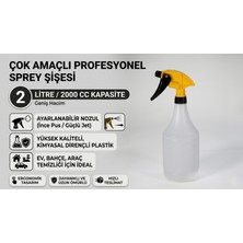 Profesyonel Çok Amaçlı Sprey Şişesi 2lt