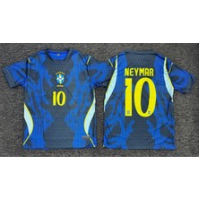 Rodak Spor Neymar 10 Brezilya 2026 Dünya Kupası Deplasman T-Shirt