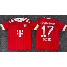 Rodak Spor Olise 17 Bayern Münih Yeni Sezon 2026/27 Futbol T-Shirt