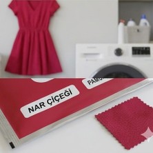 Tek Yıldız 07 - Kumaş Boyası Nar Çiçeği 11 Gr