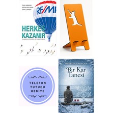 Optimist Herkes Kazanır + Telefon Tutucu + Bir Kar Tanesi