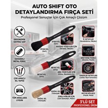 Autoshift -Detay Fırçası 3'lü Set