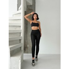 Opendo Pure Fit Yüksek Bel Esnek Toparlayıcı Kadın Spor Tayt