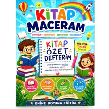Enine Boyuna Eğitim Kitap Özet Defterim  - Kitap Maceram