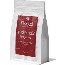 Fikaldi Coffee Guatemala Fraijanes Yöresel Kahve (Çekirdek ve 5 Farklı Öğütme Seçeneği) 250g