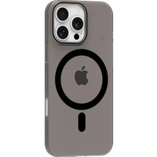 Joko Apple iPhone 16 Pro Max Pc Blank Magsafe Kapak - Siyah