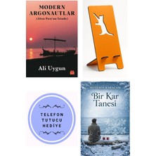 Kırmızı Kedi Yayınevi Modern Argonautlar - Altın Post'un Izinde + Telefon Tutucu + Bir Kar Tanesi