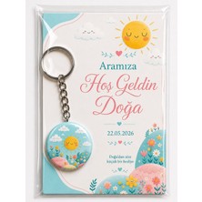 Punky Store Hediyelik Set-1 Kişiye Özel 20 Adet Isimli Anahtarlık, Bebek Çocuk Doğum Günü Yenidoğan Mevlit Hediyeliği